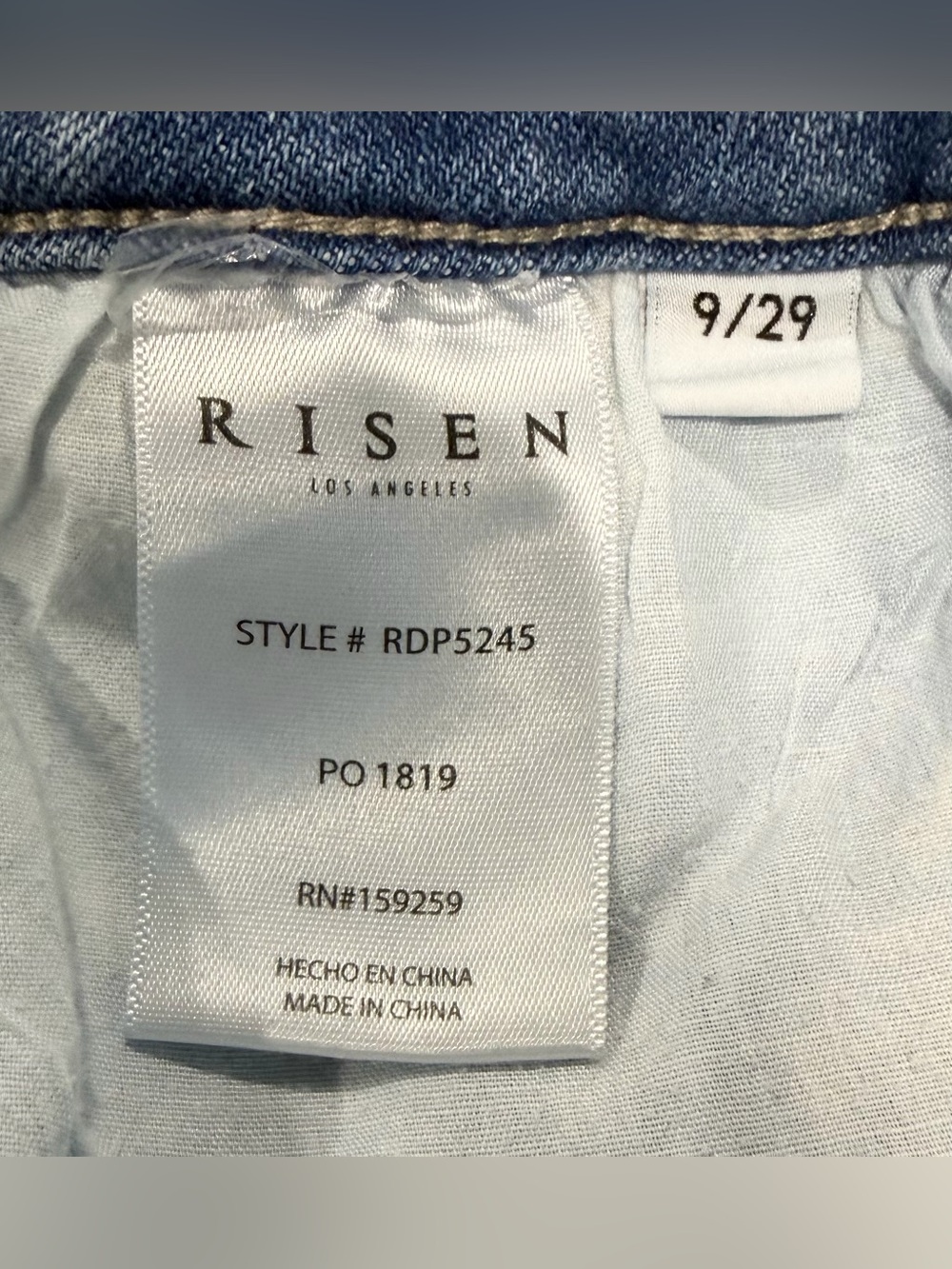 Risen - Avril Flared Vintage Light Wash Jeans - Picture 13 of 16